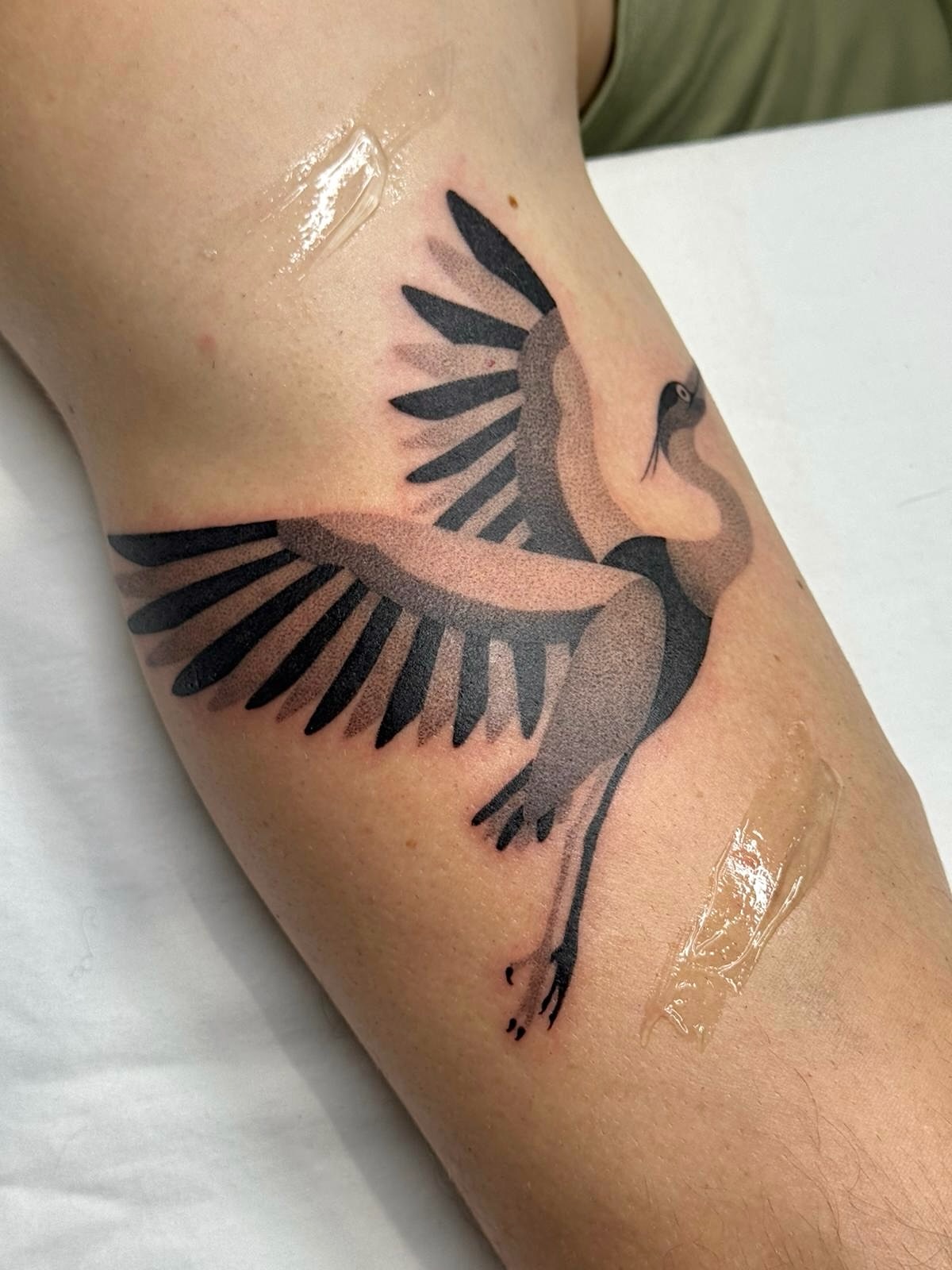 Tattoo by @julesrose.tattoos — black_and_grey