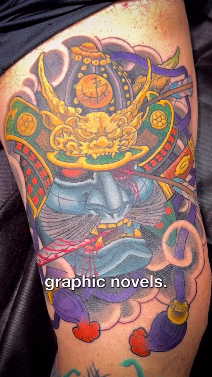 Tattoo by @jamesbirdtattoos — japanese_irezumi, black_and_grey