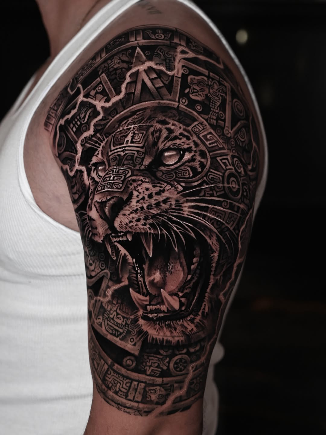 Tattoo work at Middle Tennessee Tattoo Expo 2026