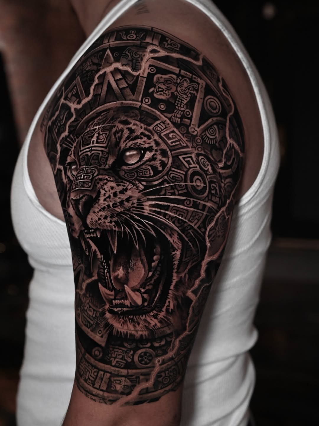 Tattoo work at Middle Tennessee Tattoo Expo 2026