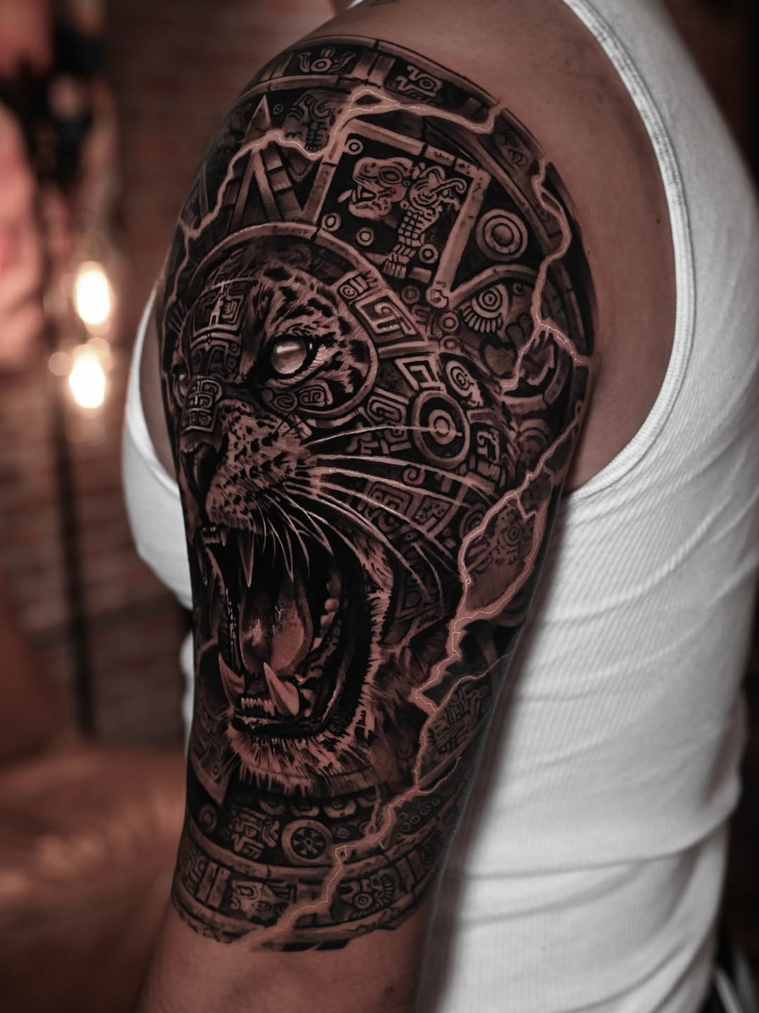 Tattoo work at Middle Tennessee Tattoo Expo 2026