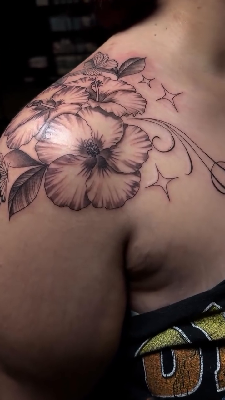 Tattoo by @kattatts_ โ black_and_grey, realism