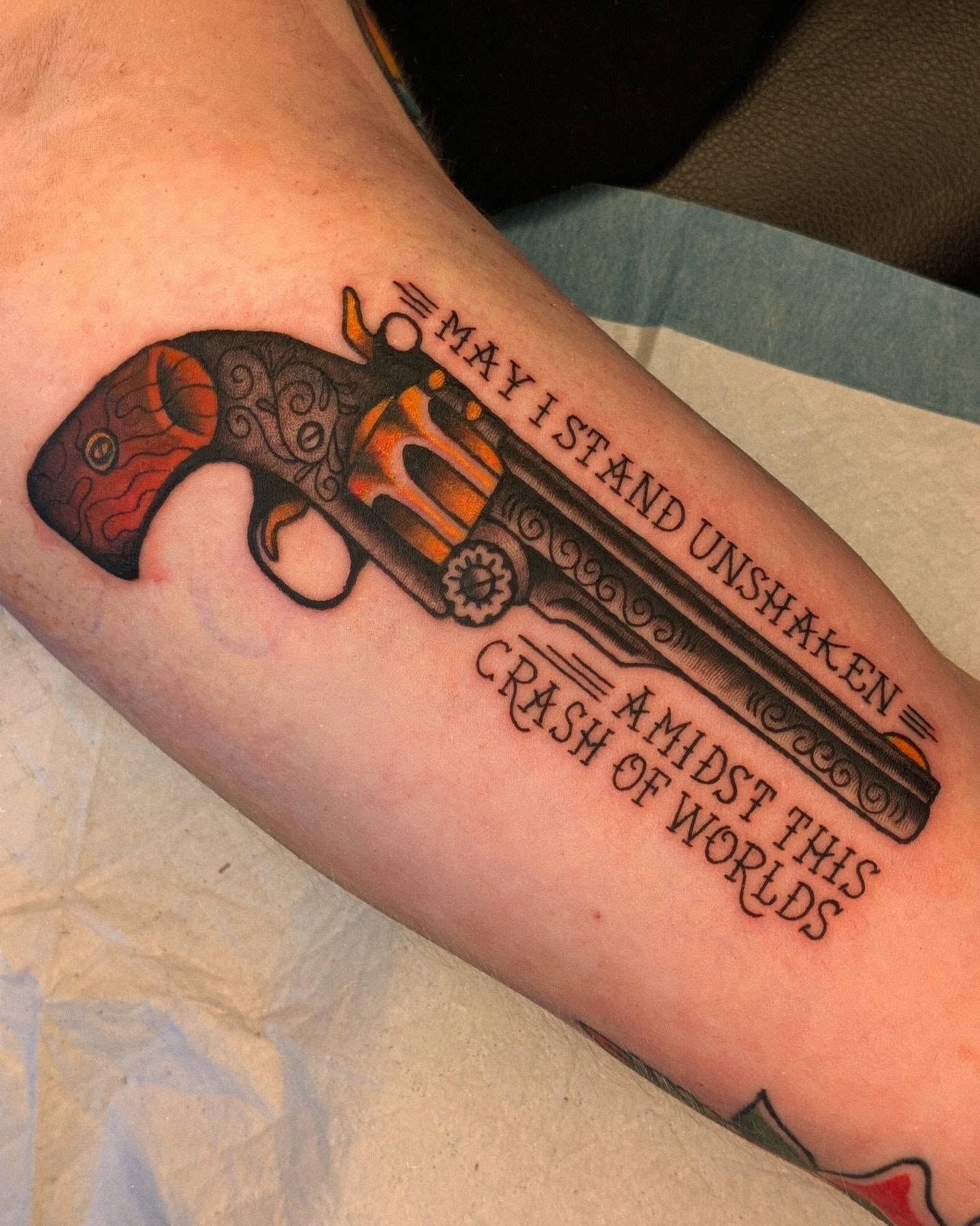 Tattoo by @sinisterspud — american_traditional