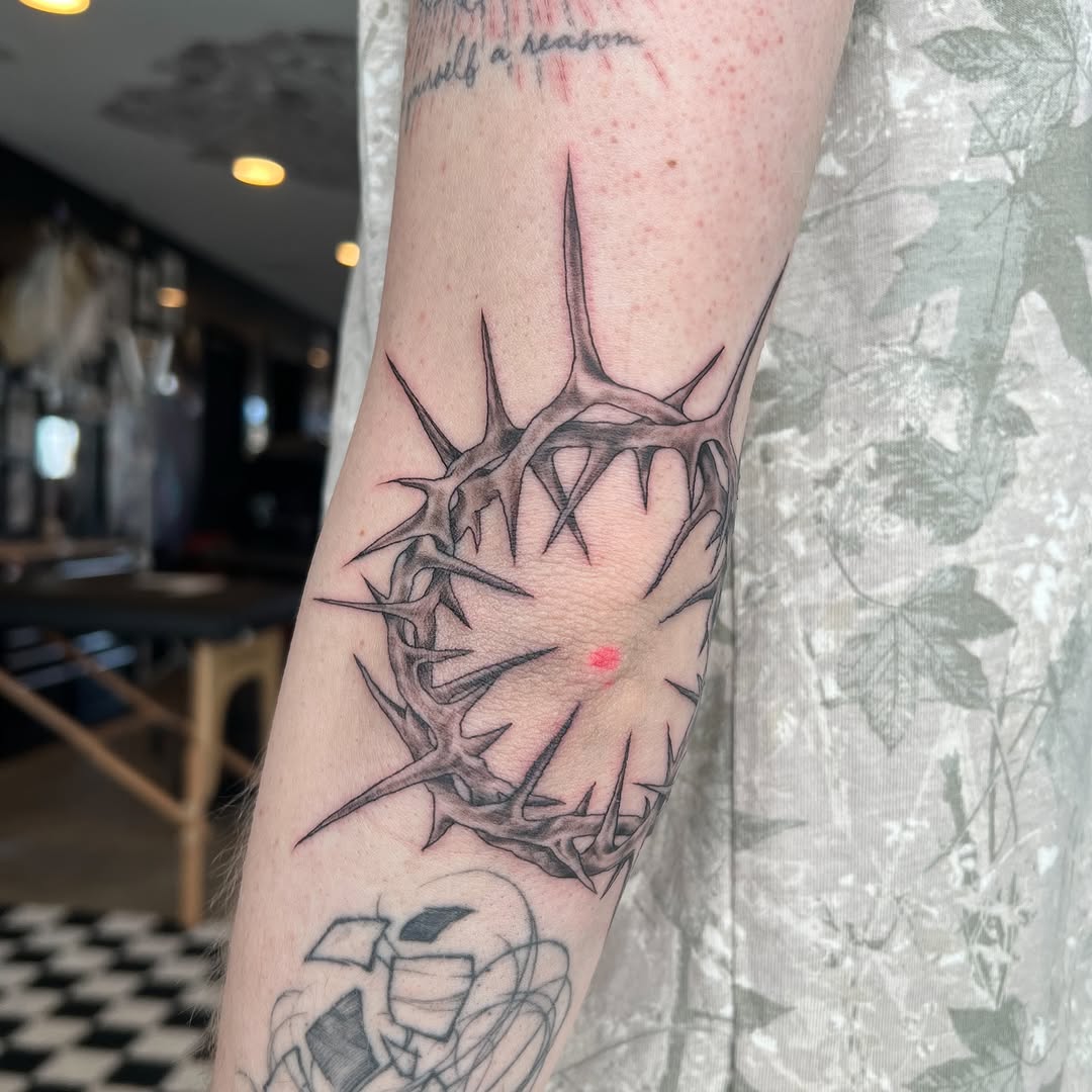 Tattoo by @tattooedbydom — black_and_grey, realism