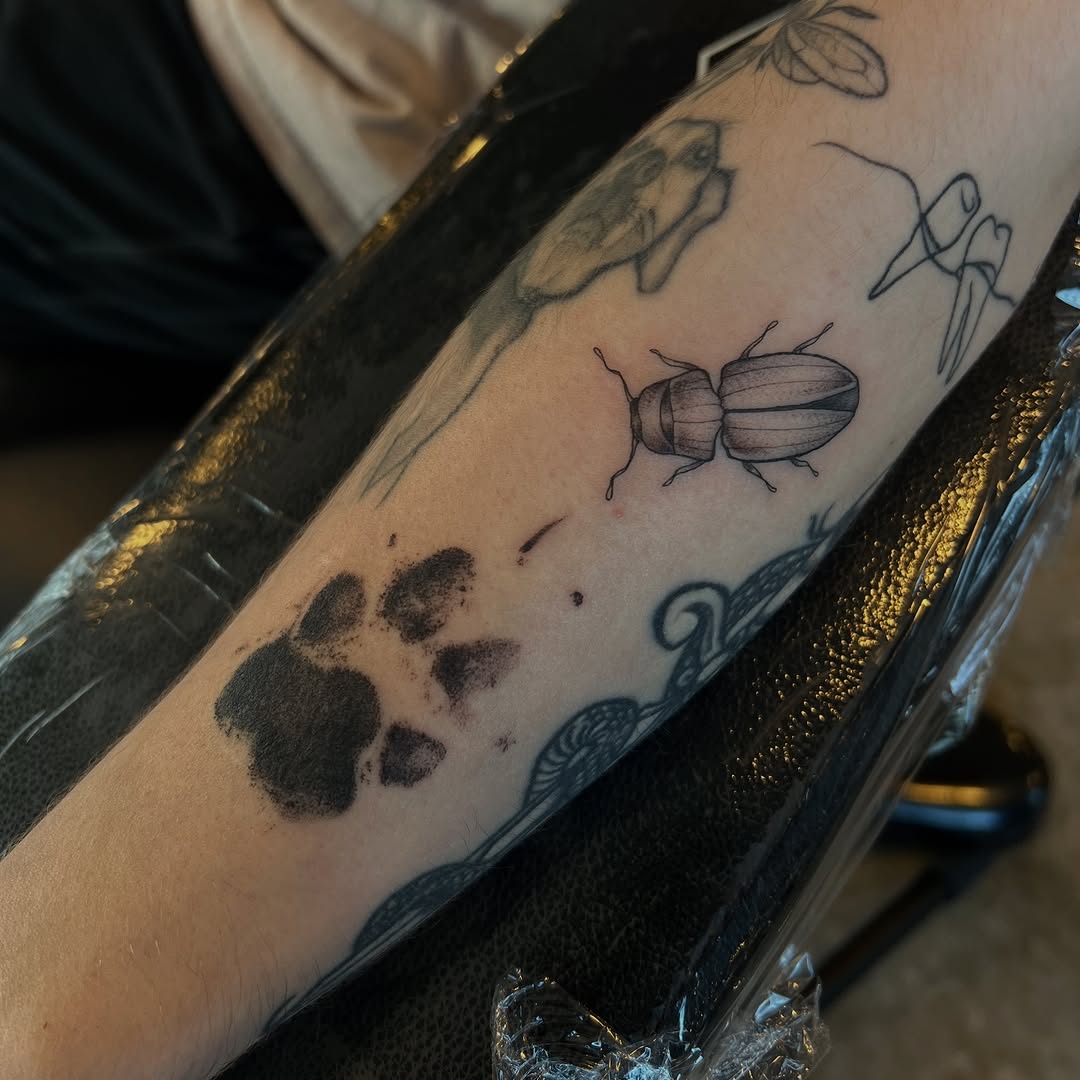 Tattoo by @tattooedbydom — black_and_grey, realism