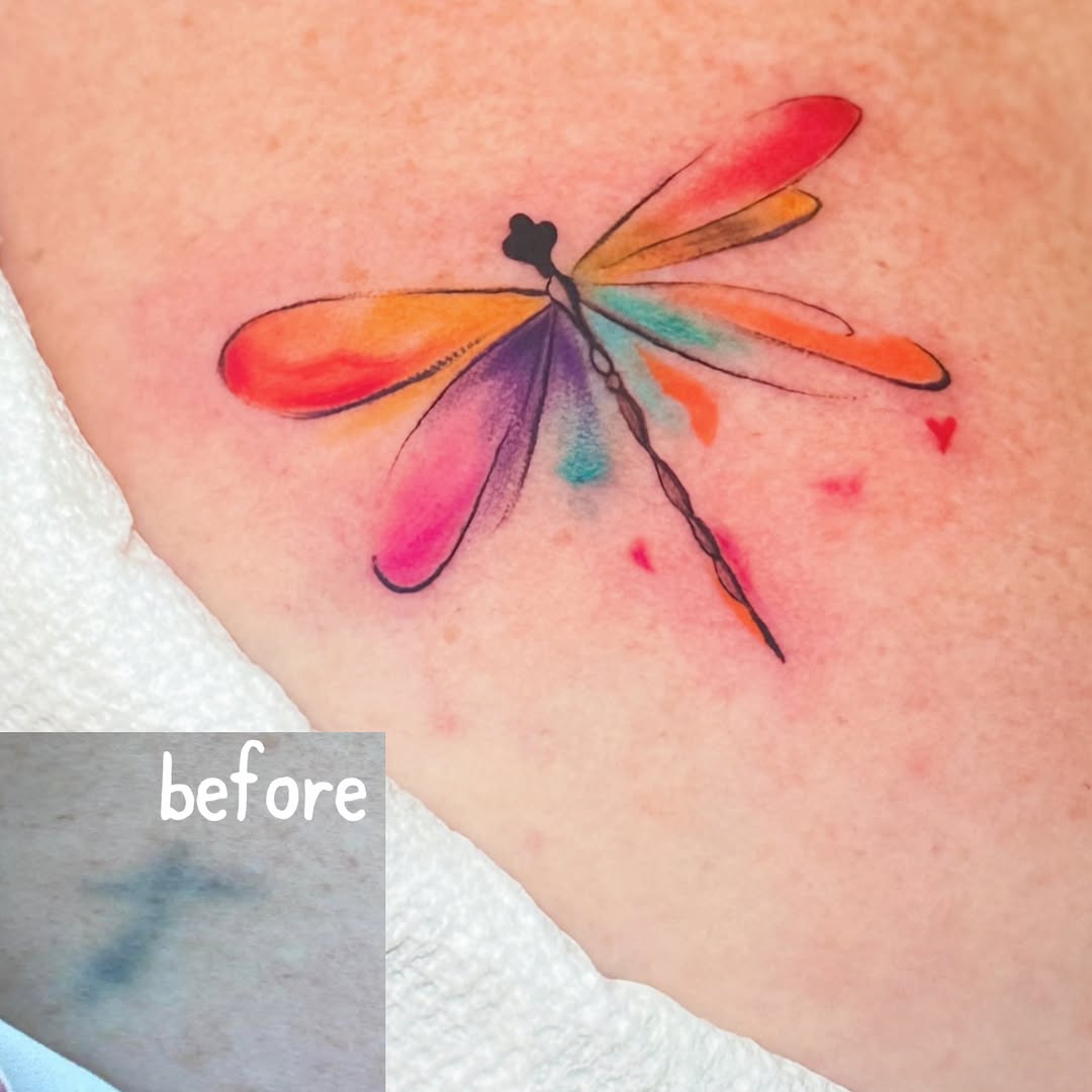 Tattoo by @thea_inklab — watercolor