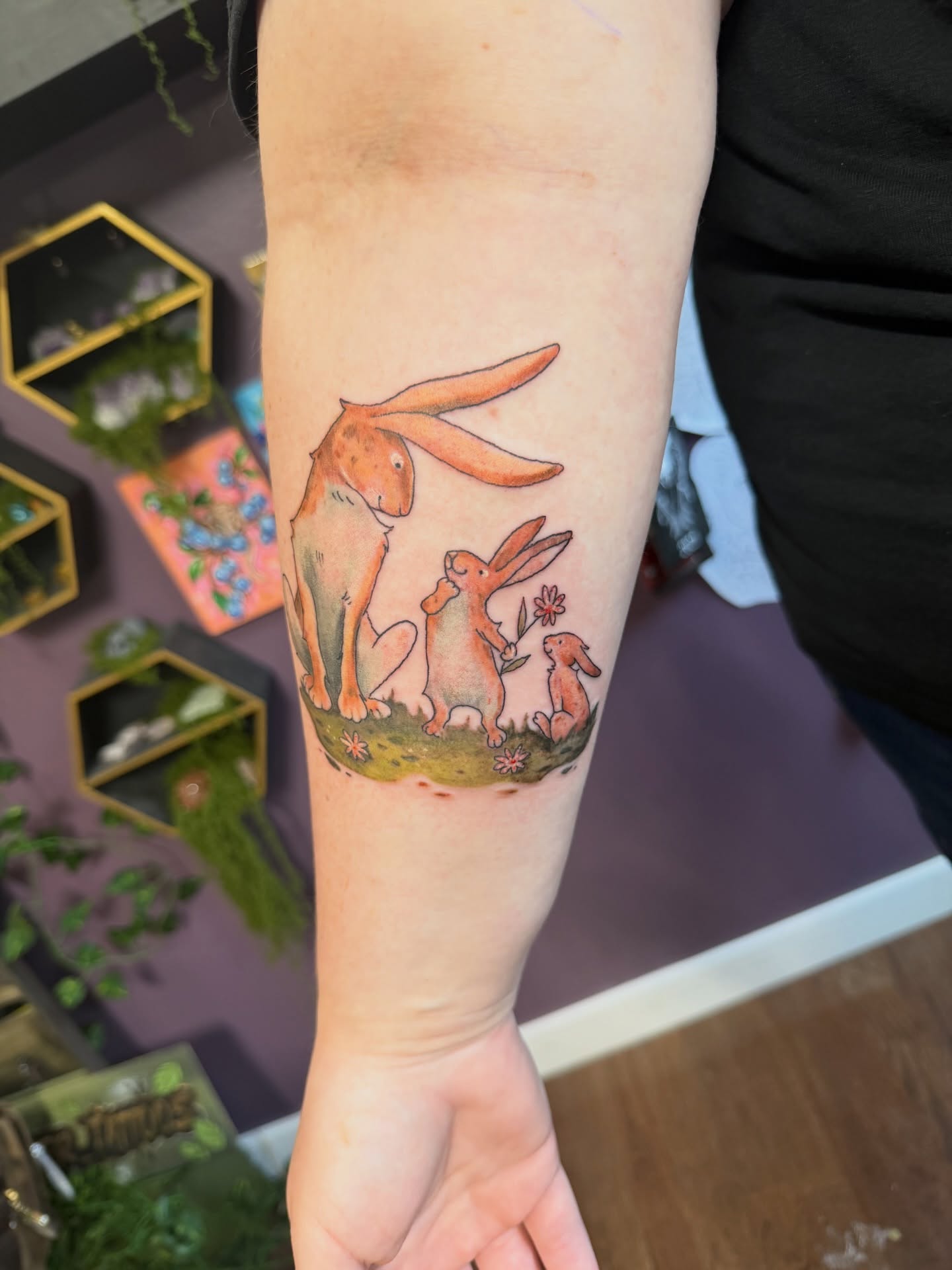 Tattoo by @chaotic_zen_arts — watercolor