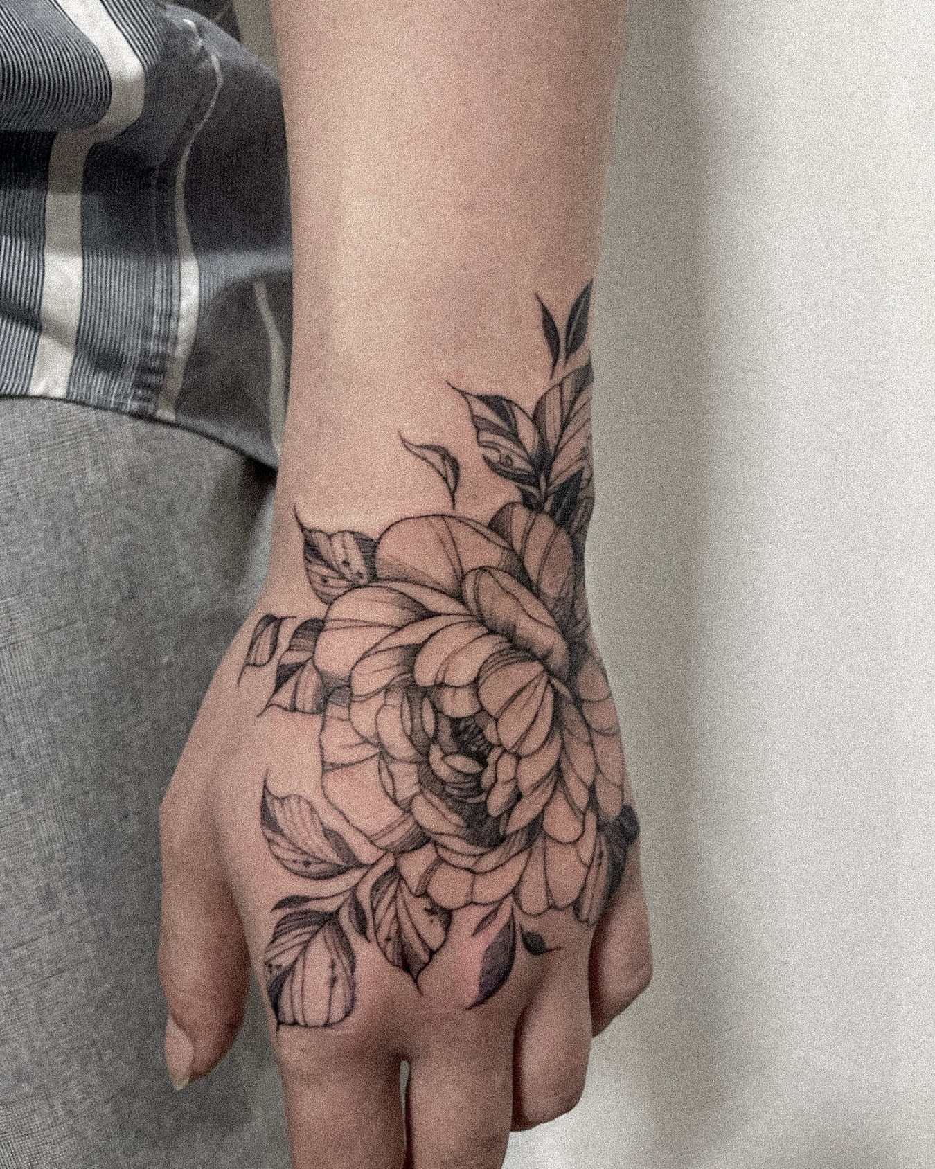 Tattoo by @meongtatt — black_and_grey