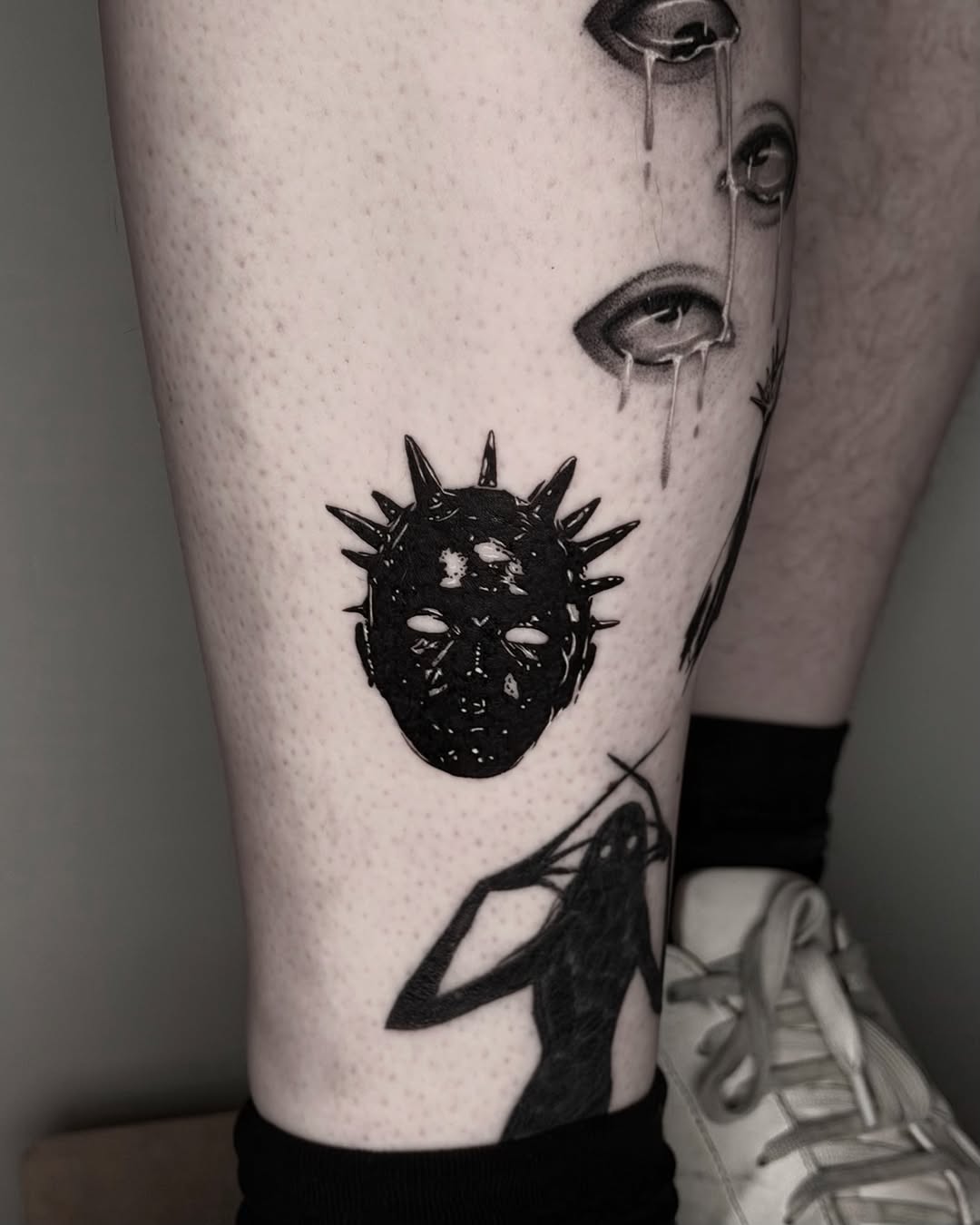 Tattoo by @caesar_tattooer — blackwork