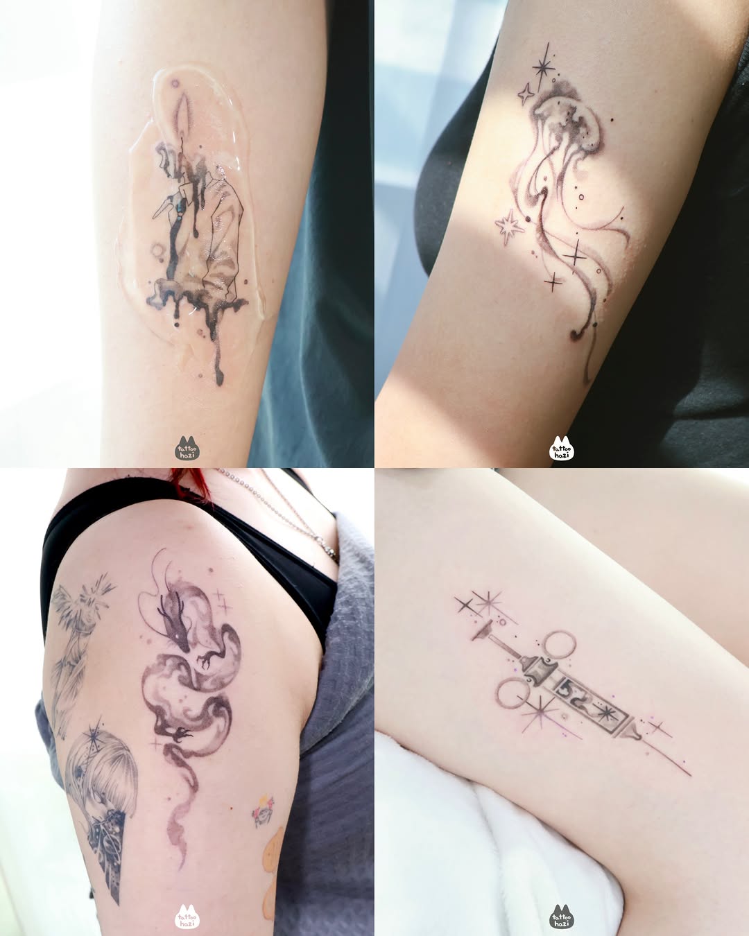 Tattoo by @tattoo_hazi — watercolor