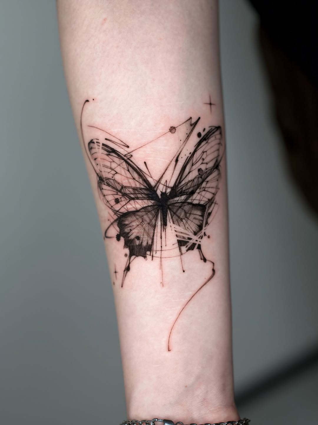 Tattoo by @tattoo_chamsae — illustrative, black_and_grey