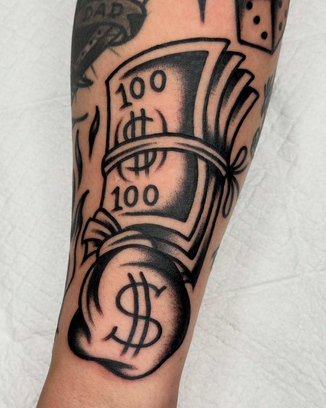 Tattoo by @allo_tattooer — american_traditional, black_and_grey