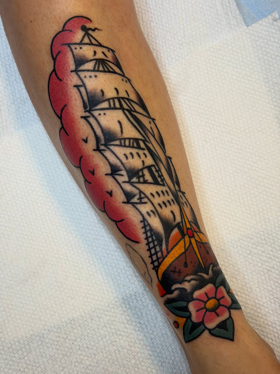 Tattoo by @nickmorantattooer — american_traditional