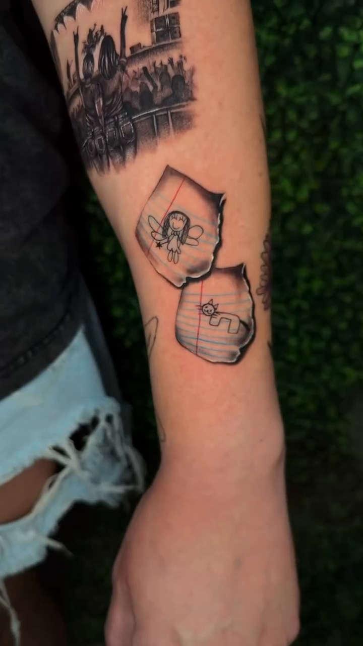 Tattoo by @freemind_ink — fine_line, illustrative