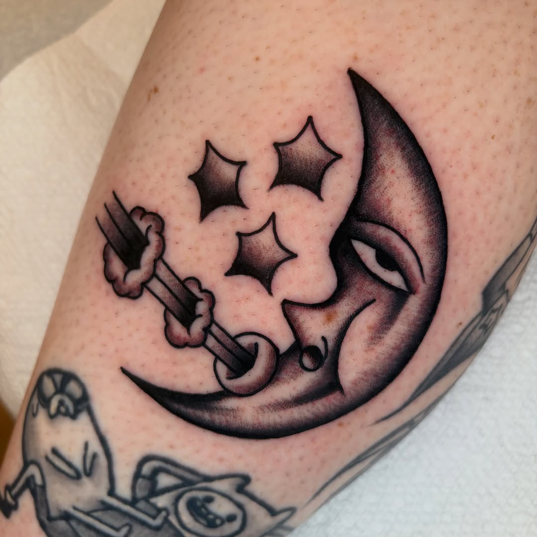 Tattoo by @bigdirtnap — american_traditional, black_and_grey