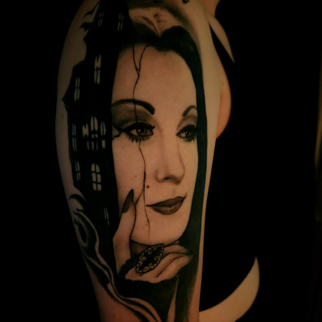 Tattoo by @fridaytattooer — realism, dark_realism