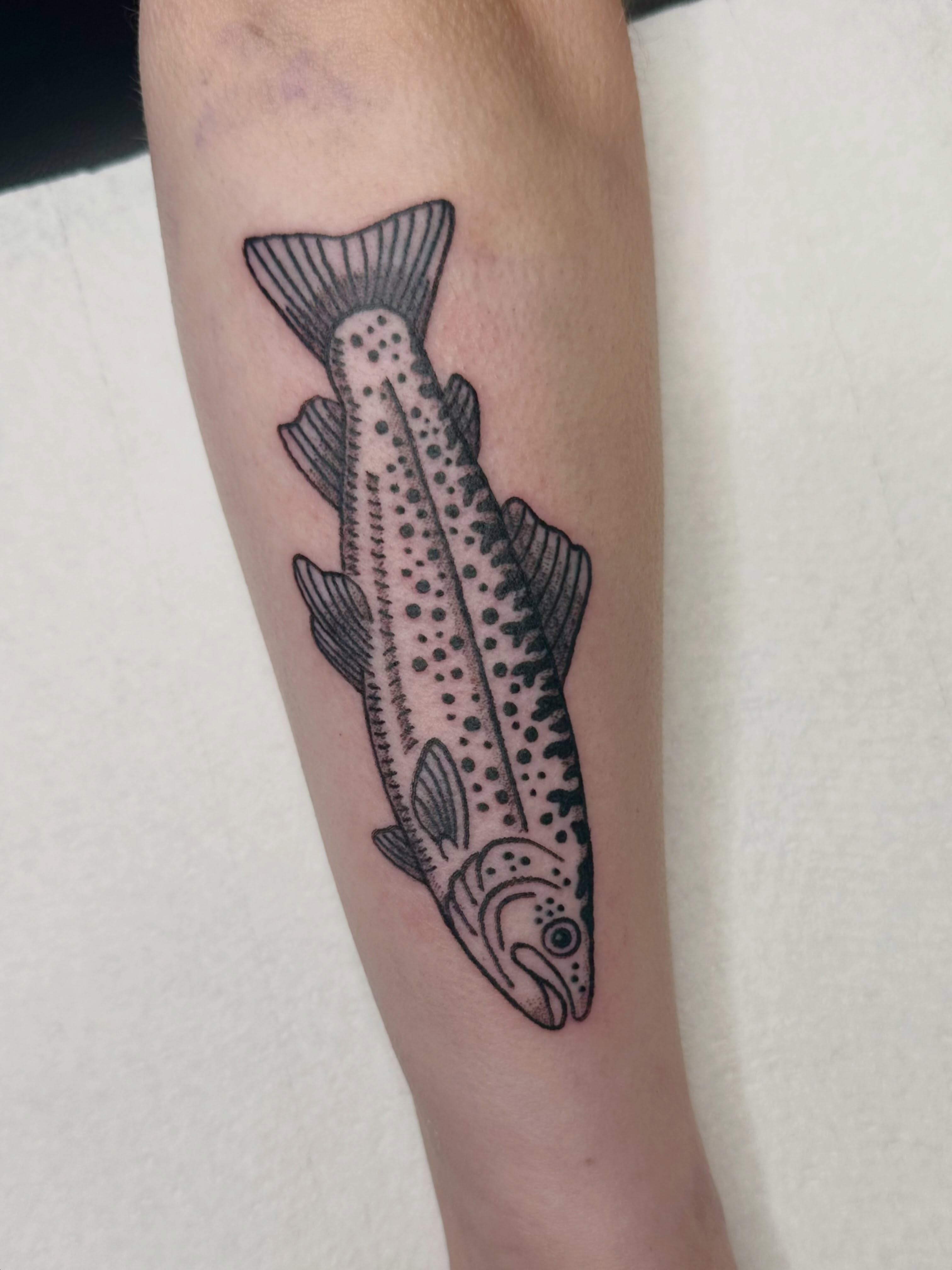 Tattoo by @jb.exotic — dotwork