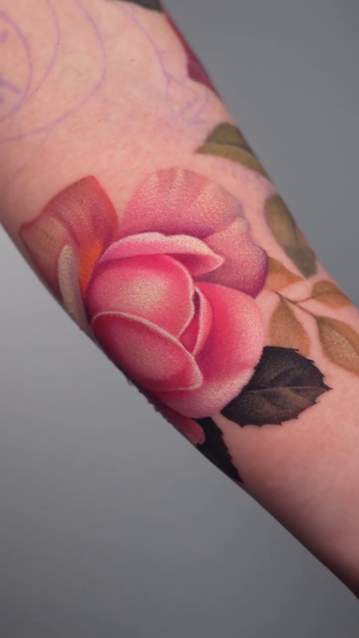 Tattoo by @_vividdreams — realism, fine_line