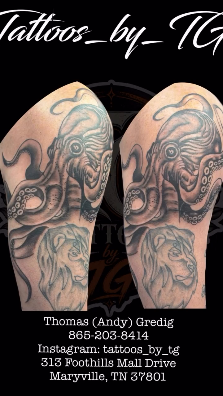 Tattoo by @tattoos_by_tg — realism, black_and_grey