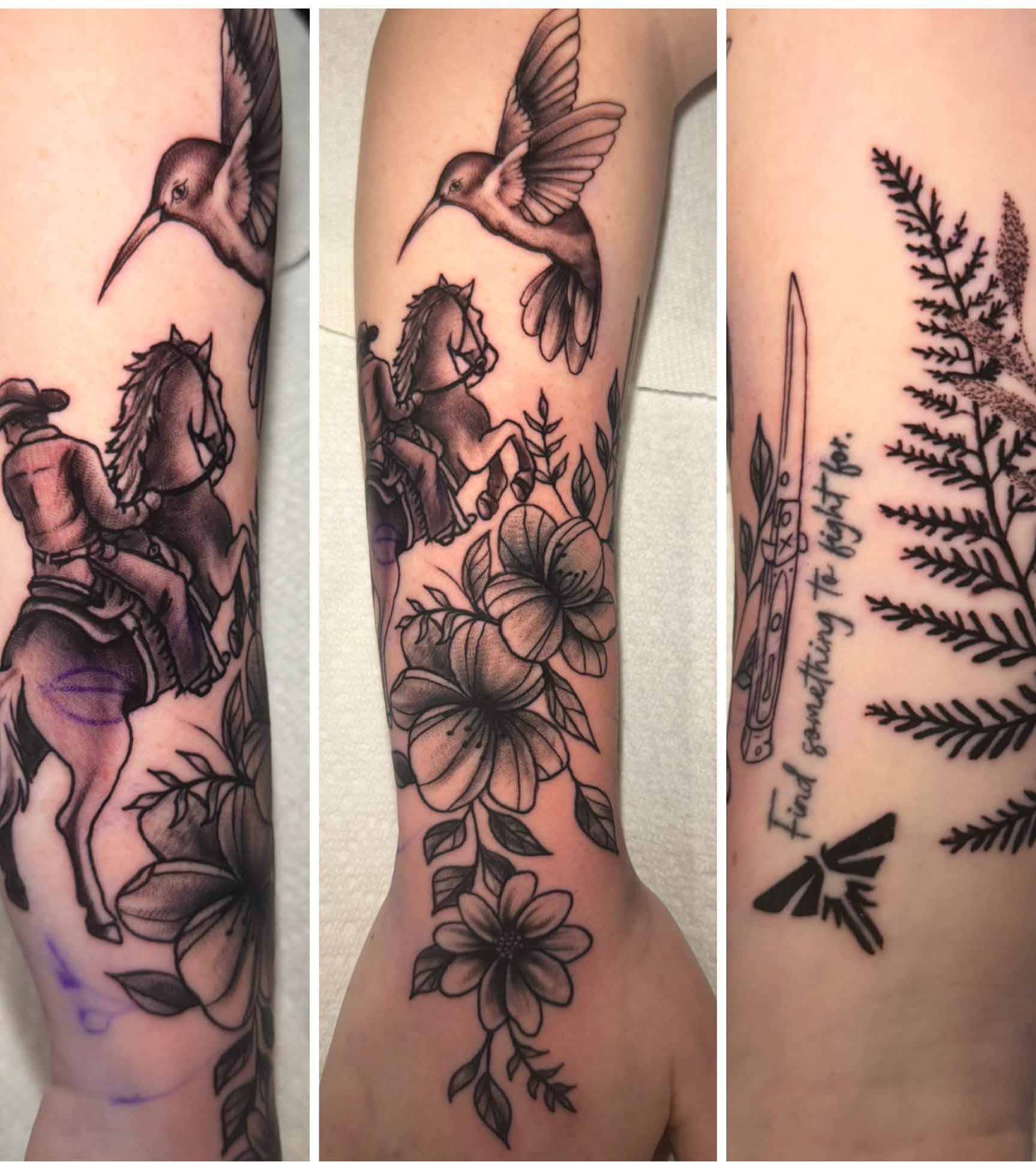 Tattoo by @c_lupori — black_and_grey, realism