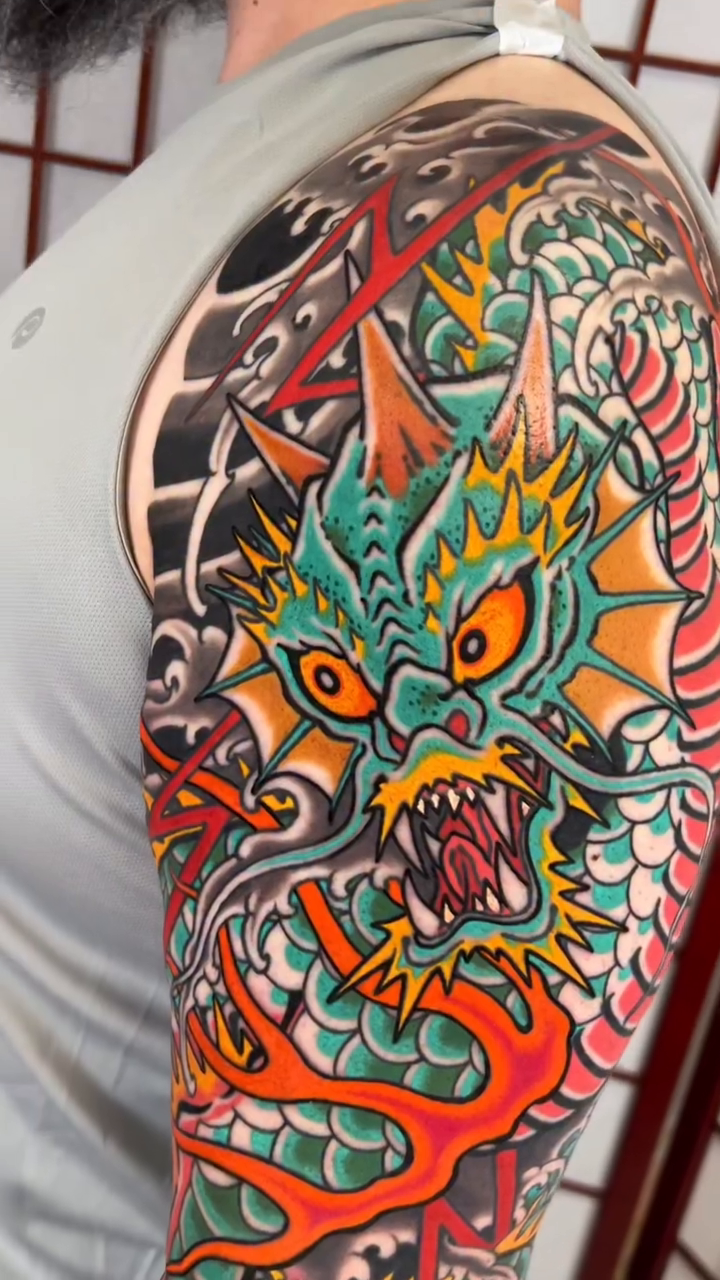 Tattoo by @adammirart — japanese_irezumi