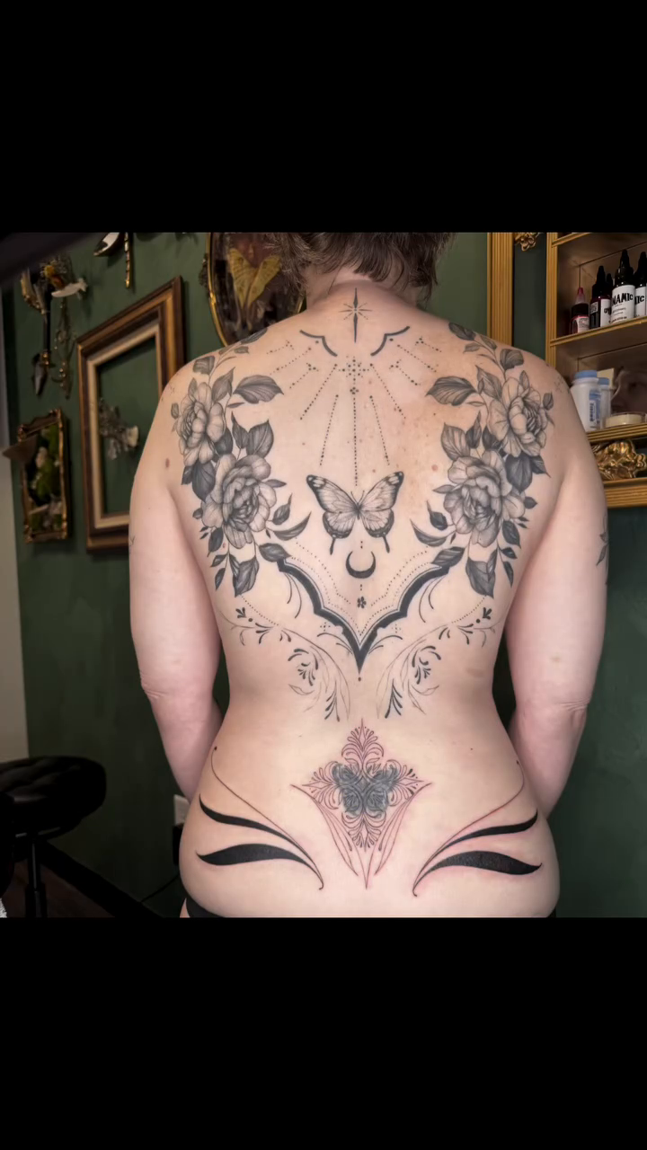 Tattoo by @ashleylorrainetattoos — black_and_grey, realism