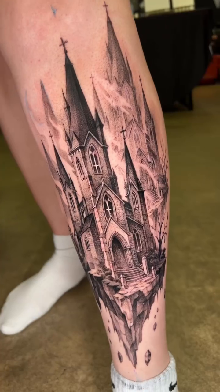 Tattoo by @jonnelson_tattoos — dark_realism, black_and_grey