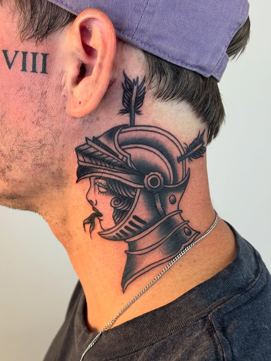 Tattoo by @dieslowtattoo — american_traditional, black_and_grey