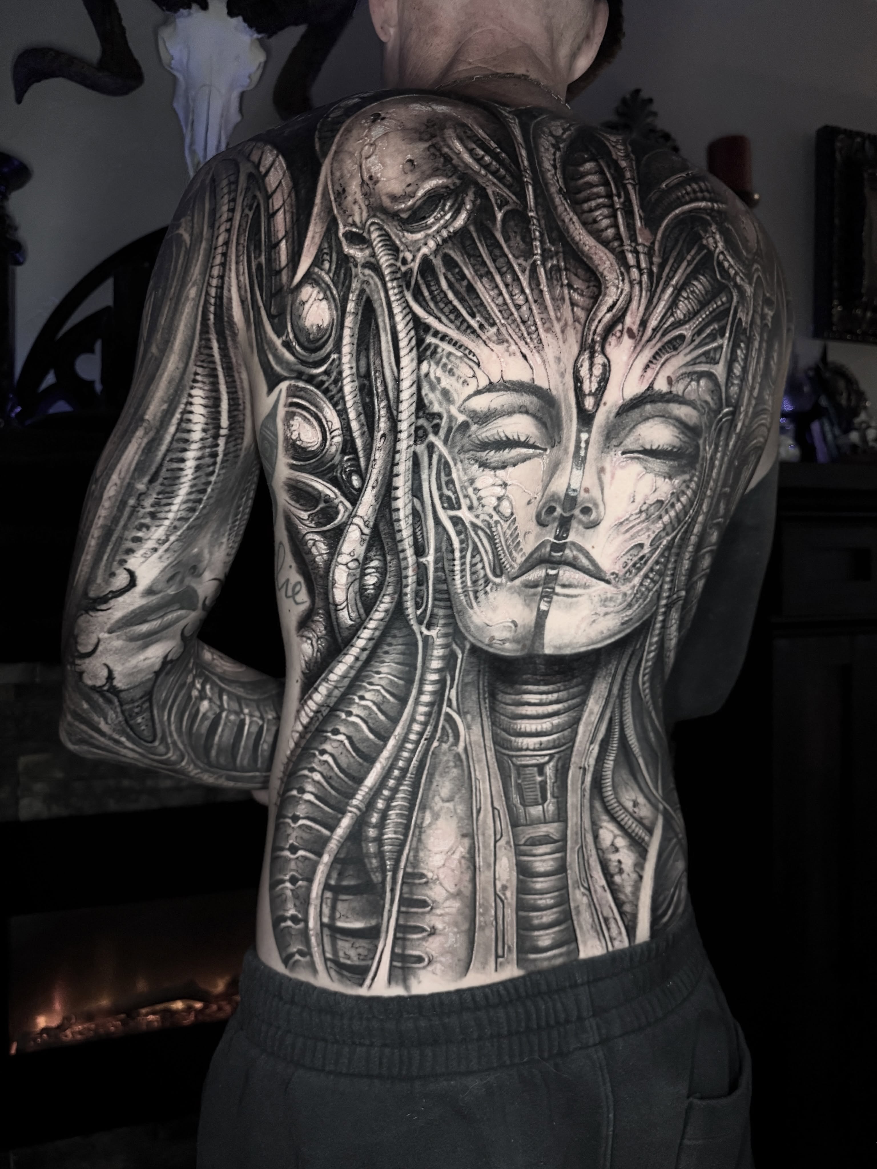 Tattoo by @jeremiahbarba — black_and_grey, realism