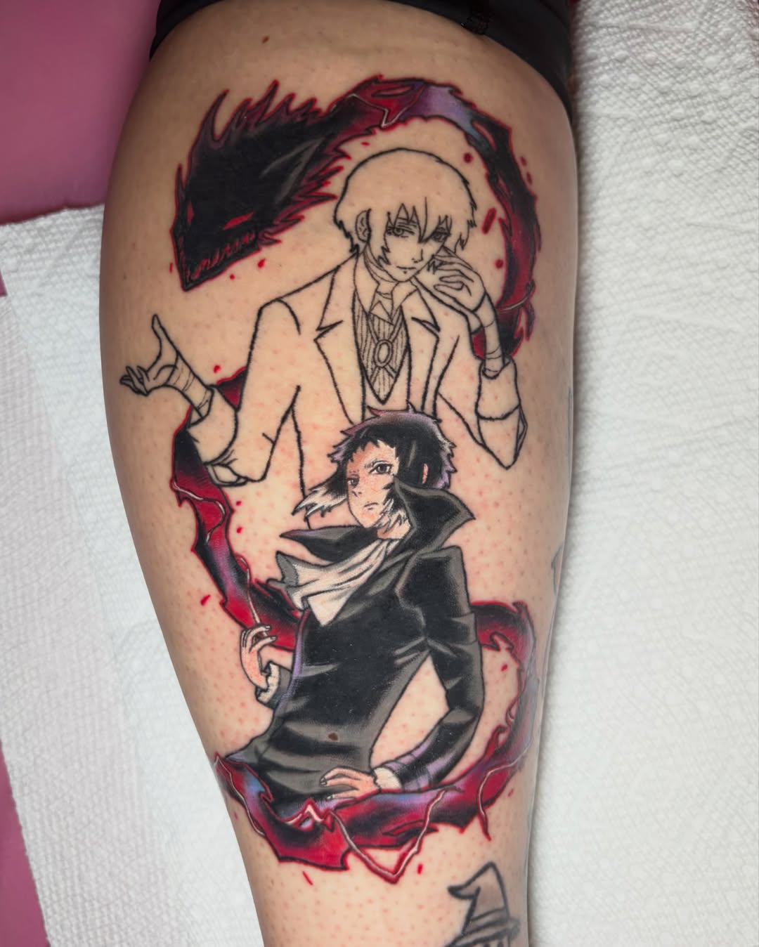 Tattoo by @juliet_miller — anime