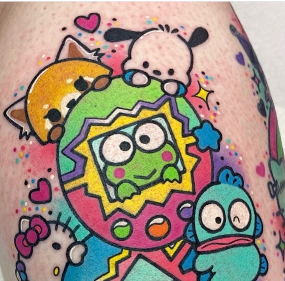 Tattoo by @roxyrydertattoo — dotwork, illustrative