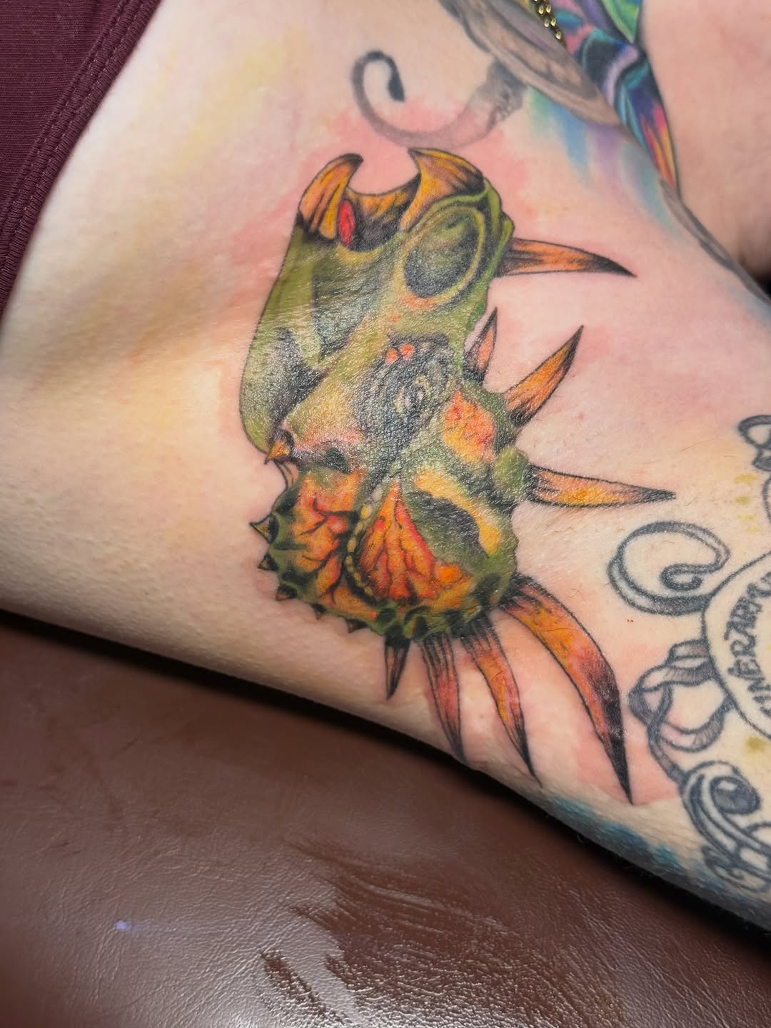 Tattoo by @larry._.tattoos — realism, dark_realism