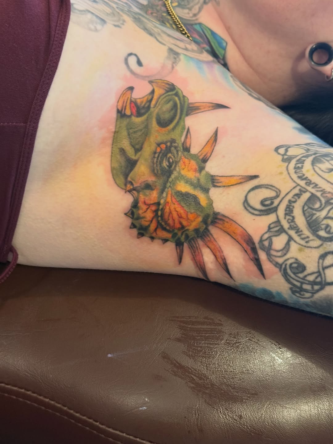 Tattoo by @larry._.tattoos — realism, dark_realism
