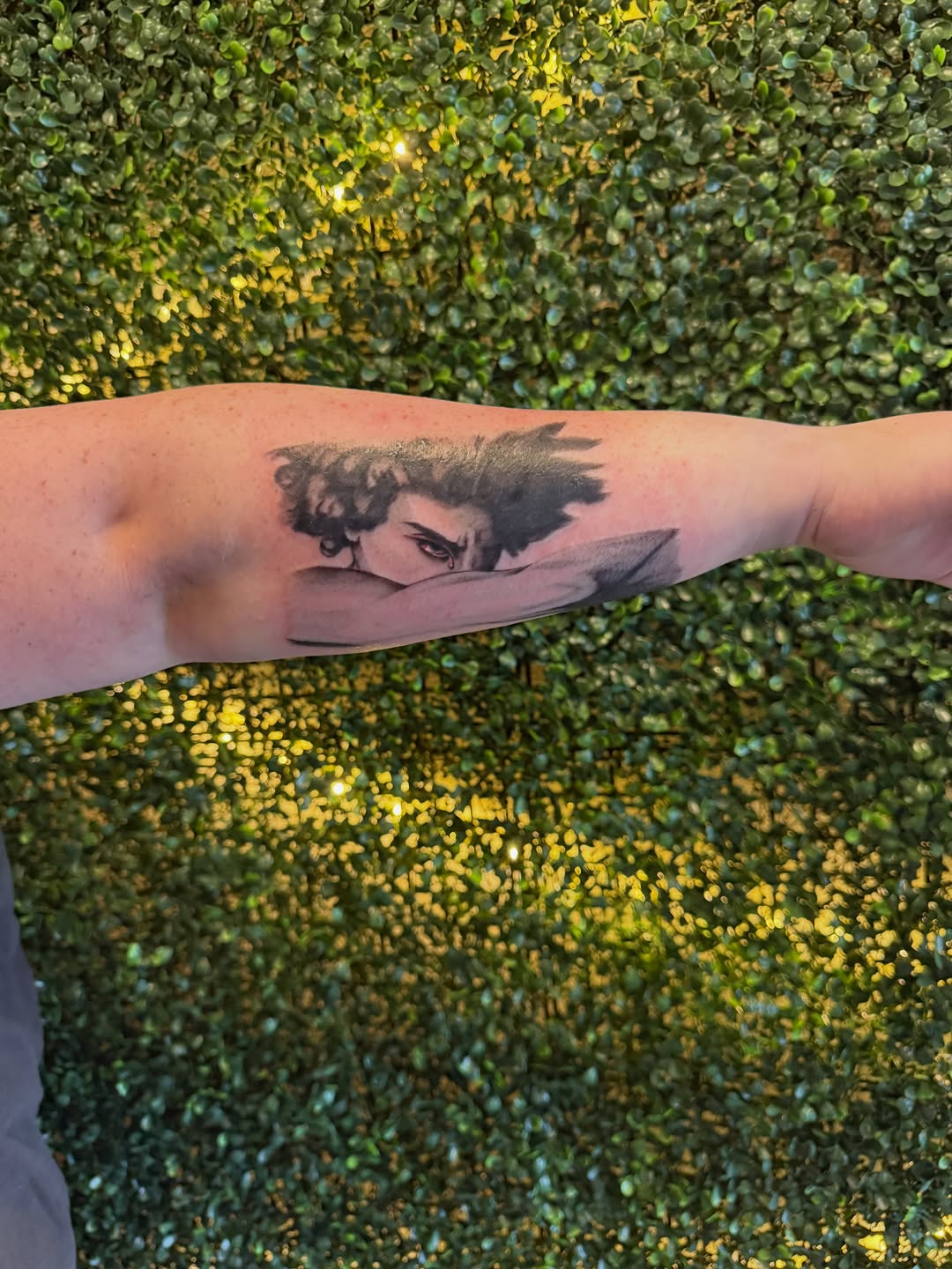 Tattoo by @larry._.tattoos — realism, black_and_grey