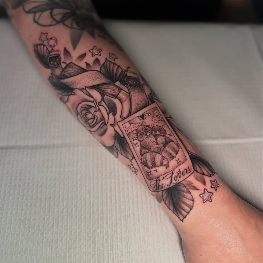 Tattoo by @chiahtattoos — black_and_grey, realism