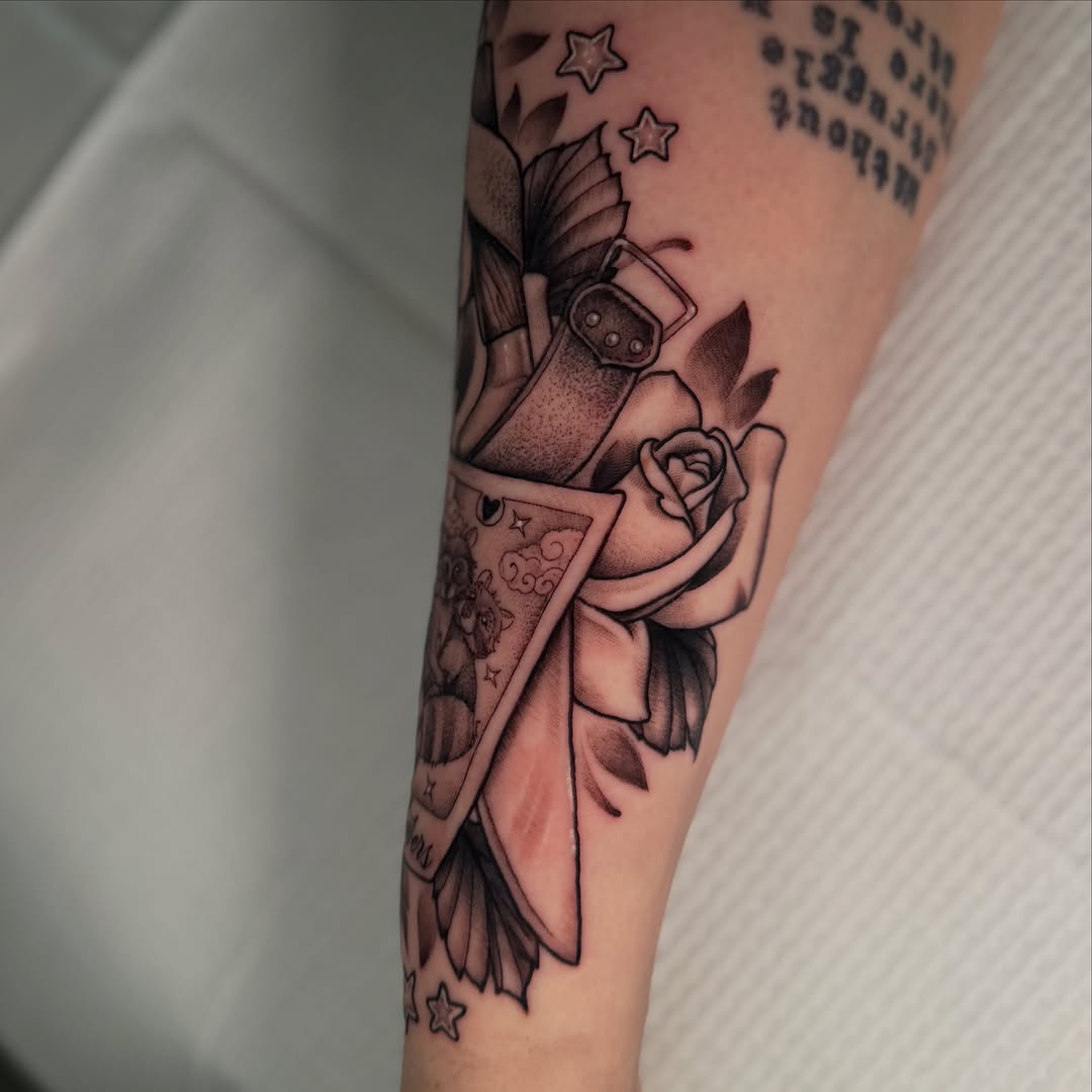 Tattoo by @chiahtattoos — black_and_grey, realism
