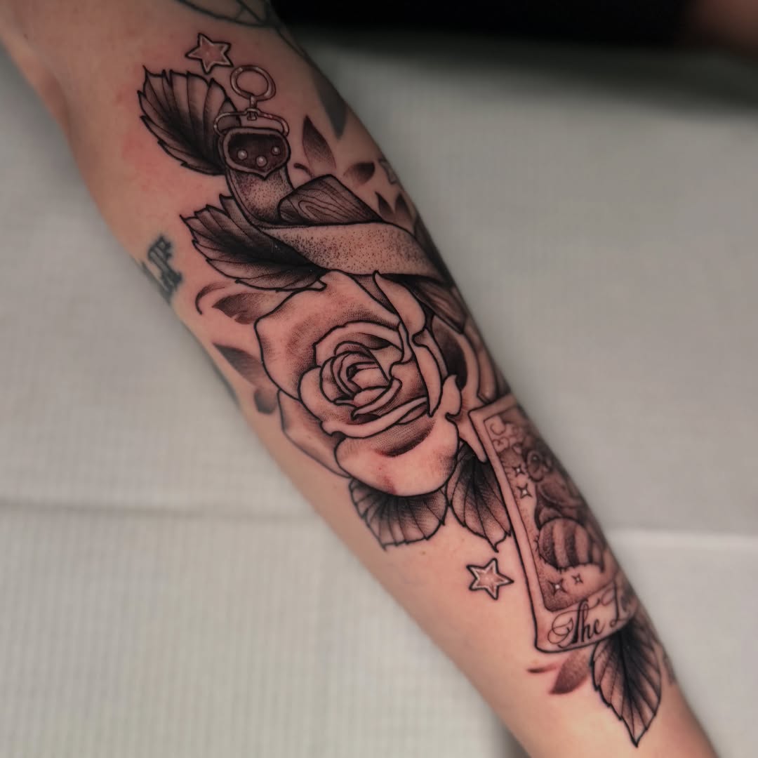 Tattoo by @chiahtattoos — black_and_grey, realism