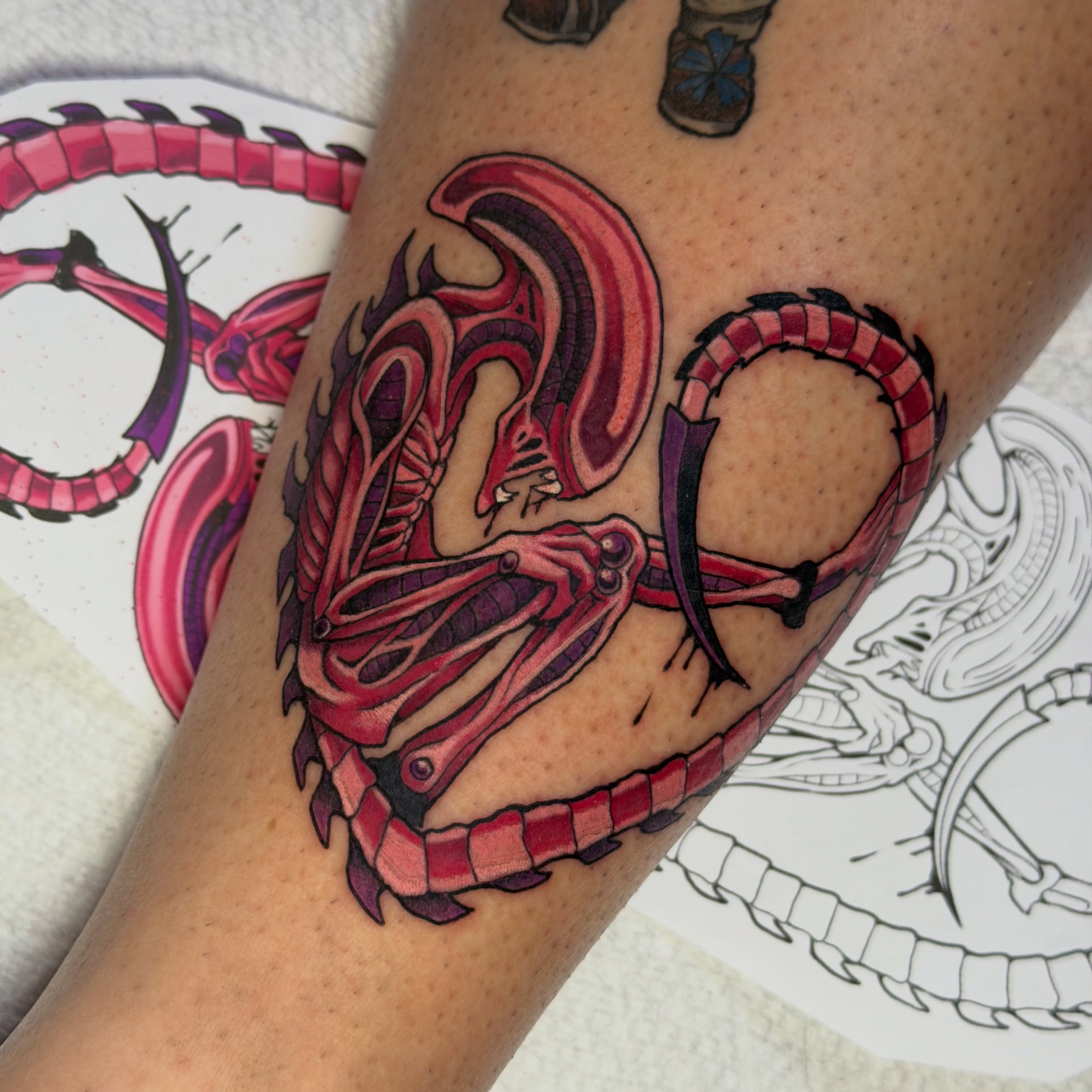 Tattoo by @tattygnatty — dark_realism