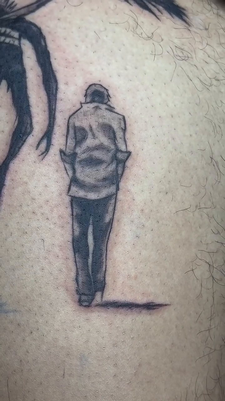 Ignorant tattoo on the back by Betotats