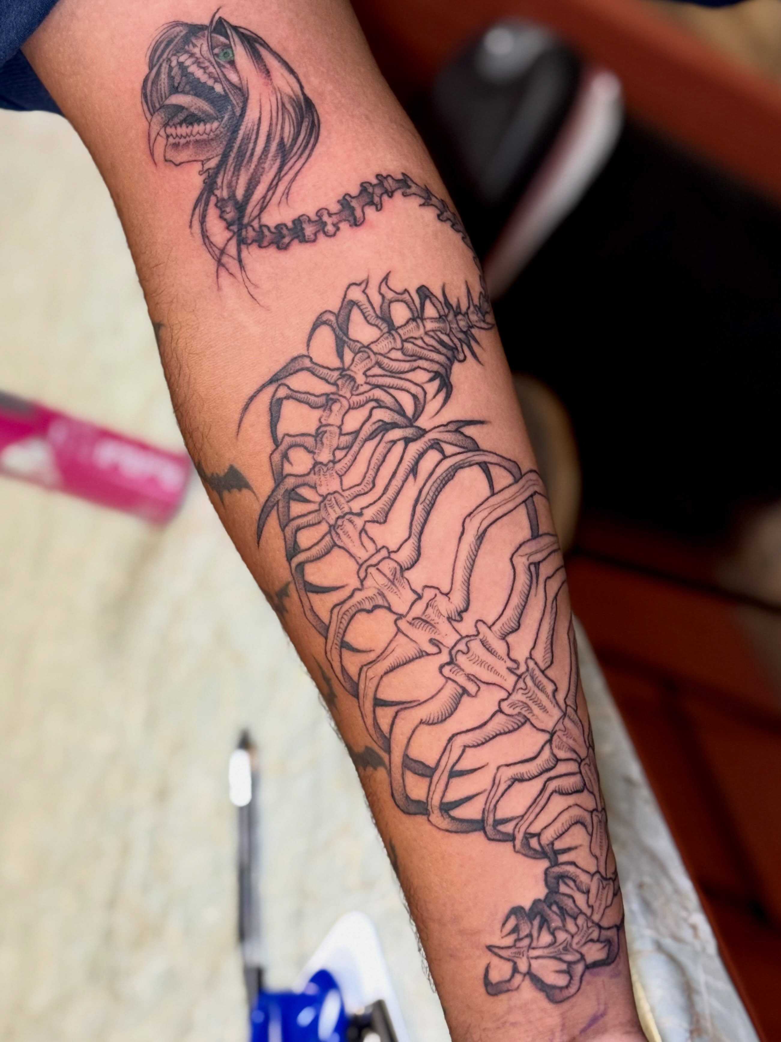 Tattoo by @abi.does.tattoos β black_and_grey
