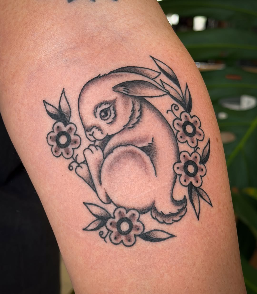 Tattoo by @bangarangtattoos — black_and_grey, neo_traditional