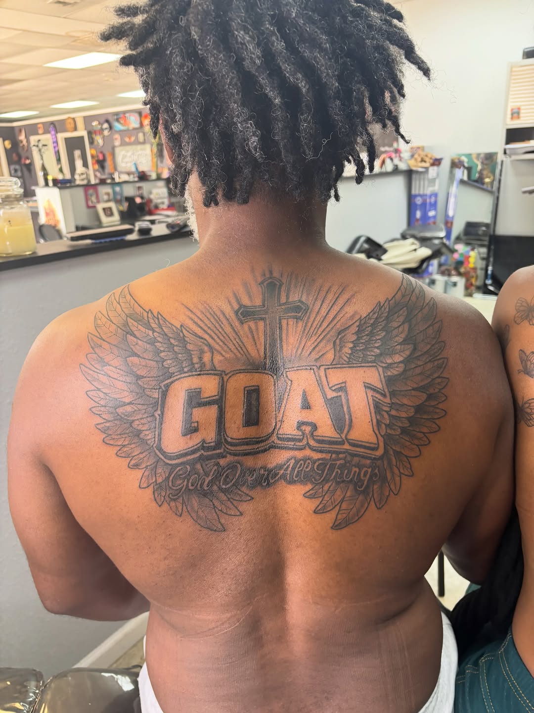 Tattoo by @wickedwill76 — lettering_script, black_and_grey