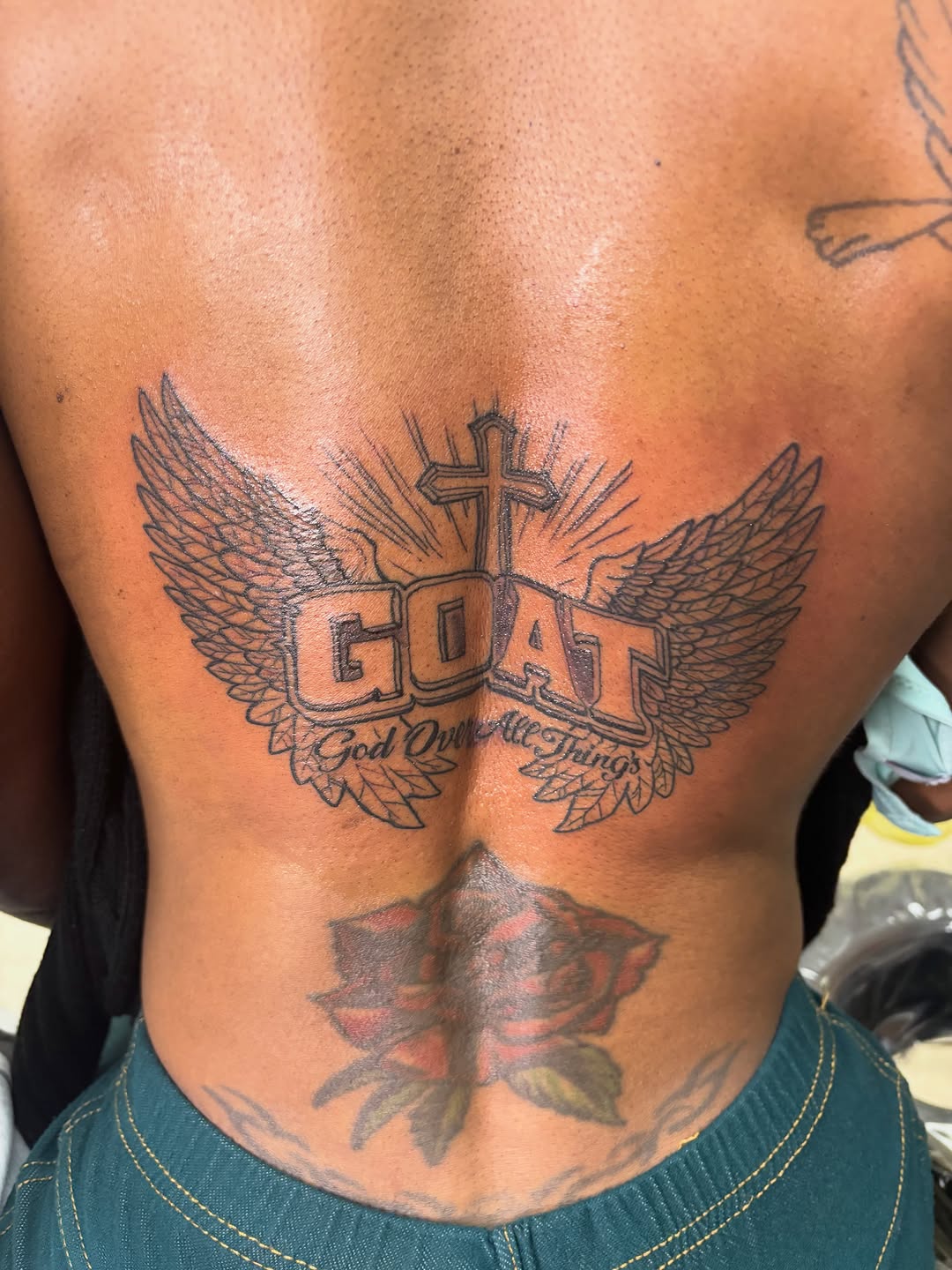 Tattoo by @wickedwill76 — lettering_script, black_and_grey