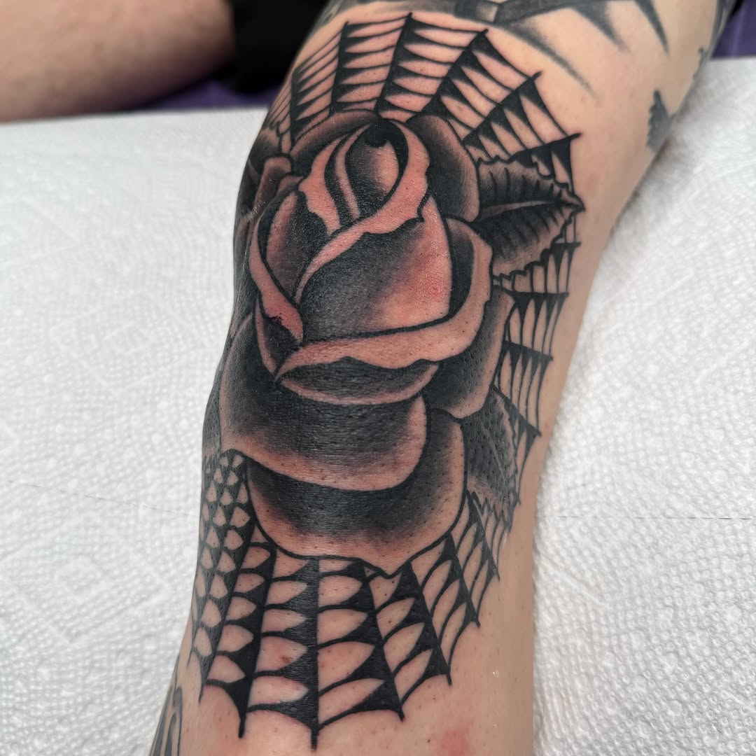 Tattoo by @tsmtattoo — american_traditional, black_and_grey