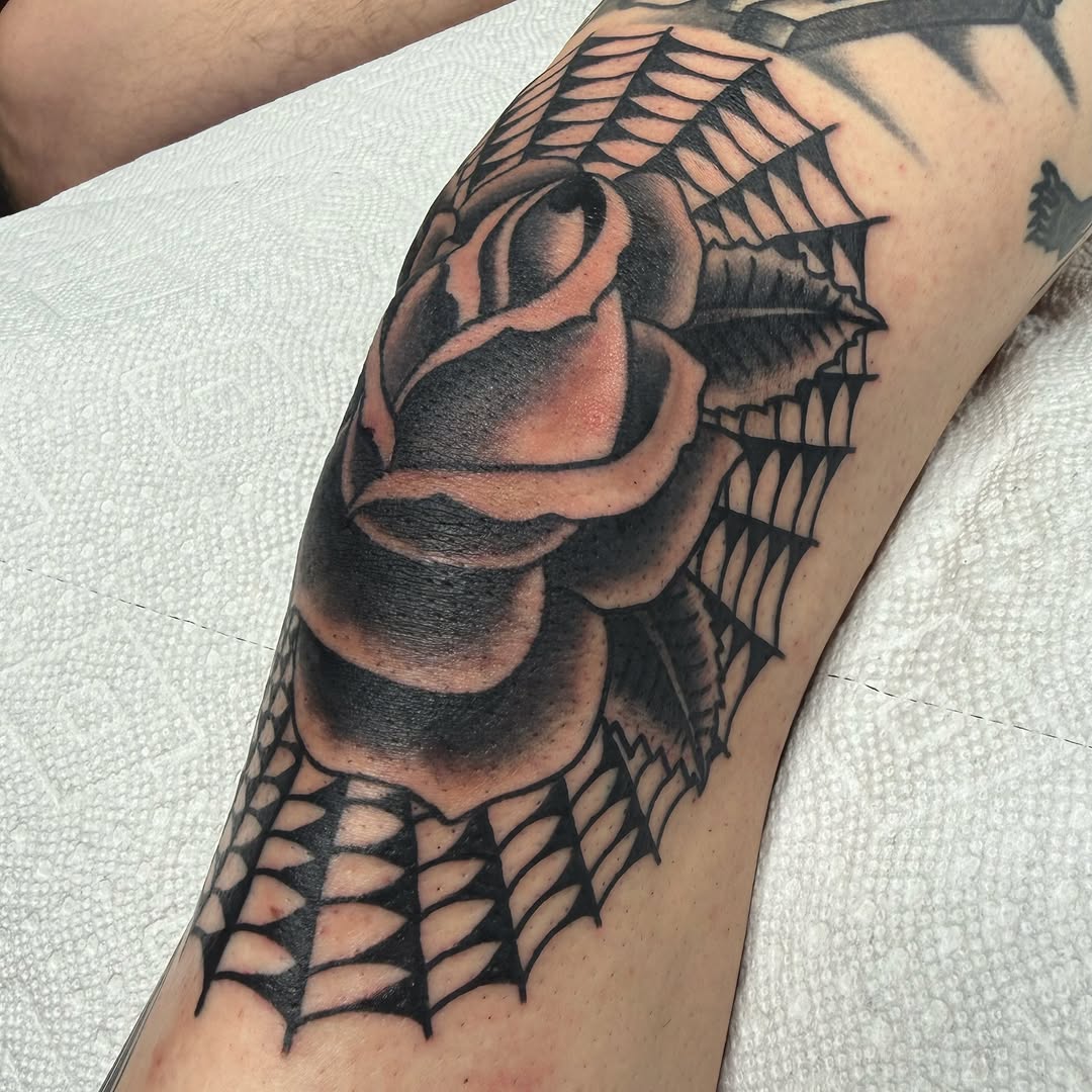Tattoo by @tsmtattoo — american_traditional, black_and_grey