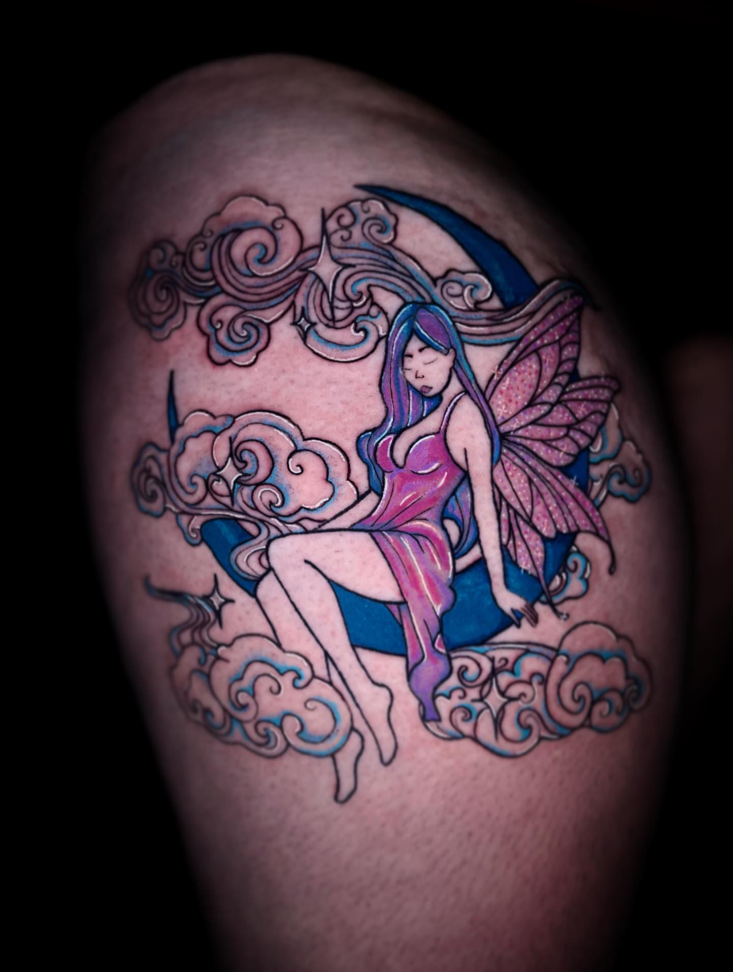 Tattoo by @needle___wielder — illustrative, surrealism