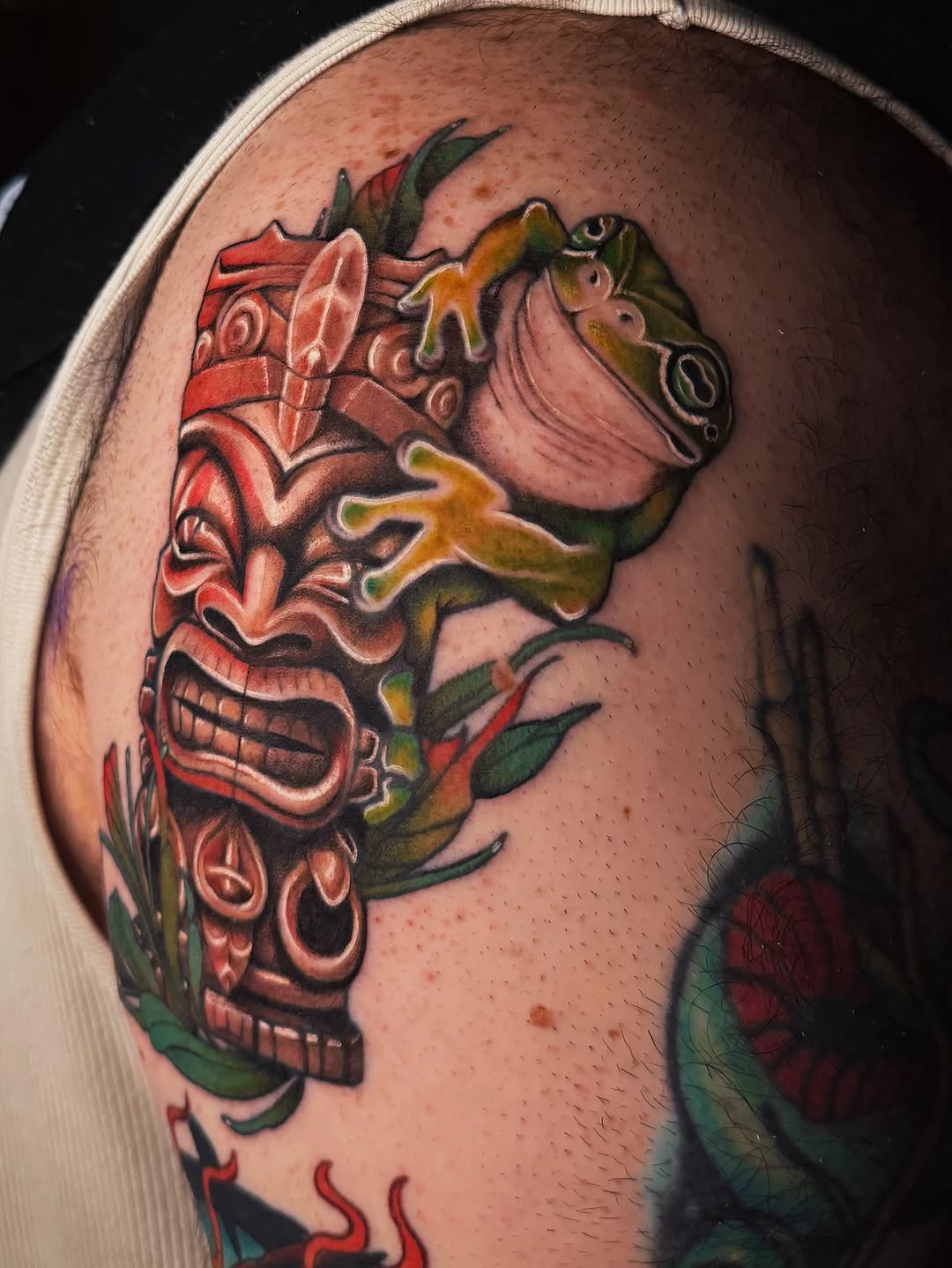 Tattoo by @kelsey_zussman โ neo_traditional, realism