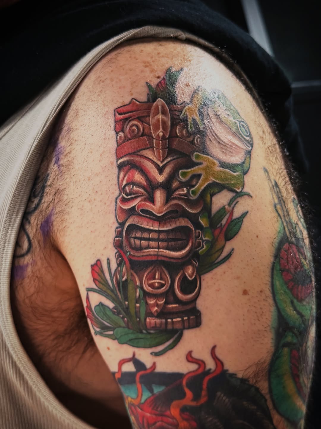 Tattoo by @kelsey_zussman โ neo_traditional, realism