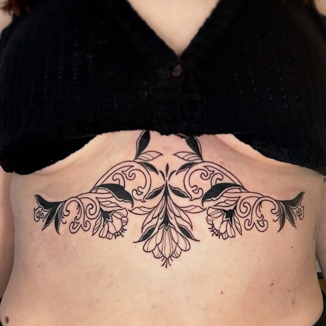 Tattoo by @tattoosbykass — ornamental, blackwork