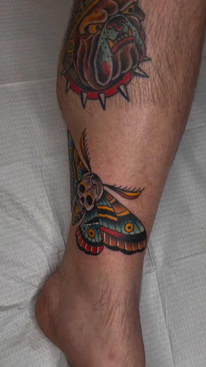 Tattoo by @davekruseman โ neo_traditional, black_and_grey
